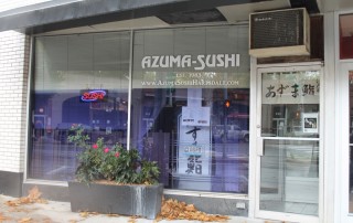 exterior of a sushi restaurant